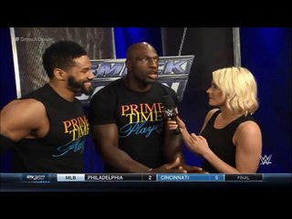 Renee Young  interviews the Prime time players (11/6/15)