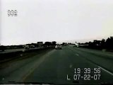 Emergency landing on Wisconsin highway