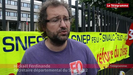 Saint-Brieuc. Réforme du collège :faible mobilisation