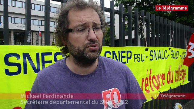 Saint-Brieuc. Réforme du collège :faible mobilisation