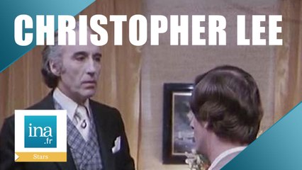 Christopher Lee tourne avec Bernard Menez | Archive INA