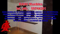 RAIKI MUEBLES, MUEBLE SOBRE DISEÑO, MINIMALISTAS, VESTITORES