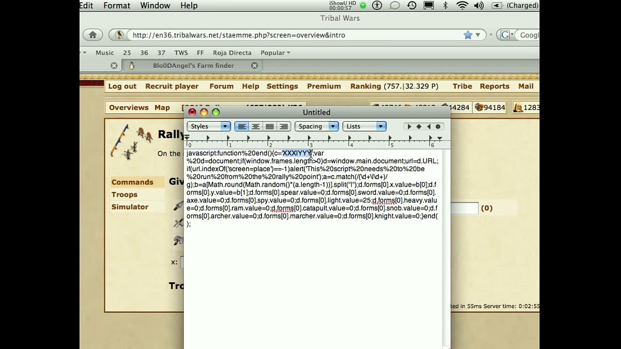Tribal Wars Tutorials: Farming Script [HD]