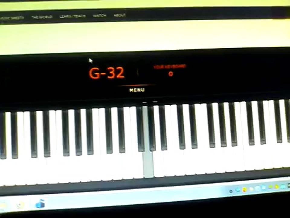 Virtual Piano Twinkle Twinkle Little Stars Tutorial