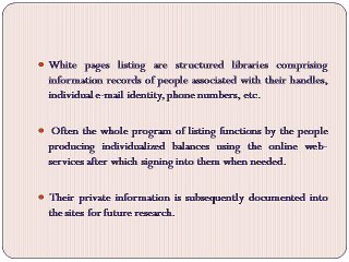 white pages directory