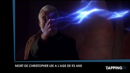 Christopher Lee est mort à l'âge de 93 ans