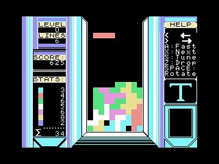 Tetris - MSX - MirrorSoft / Andromeda Software - 1987
