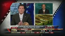 Peter Schiff on FBN Follow The Money 11-8-10 Drowning in Debt