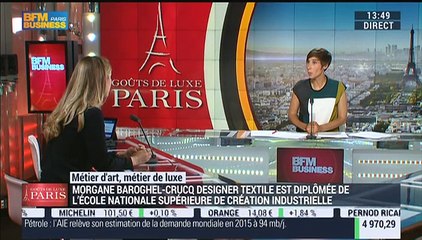 Métiers d'art, Métiers de luxe: Designer textile, Morgane Baroghel-Crucq - 11/06