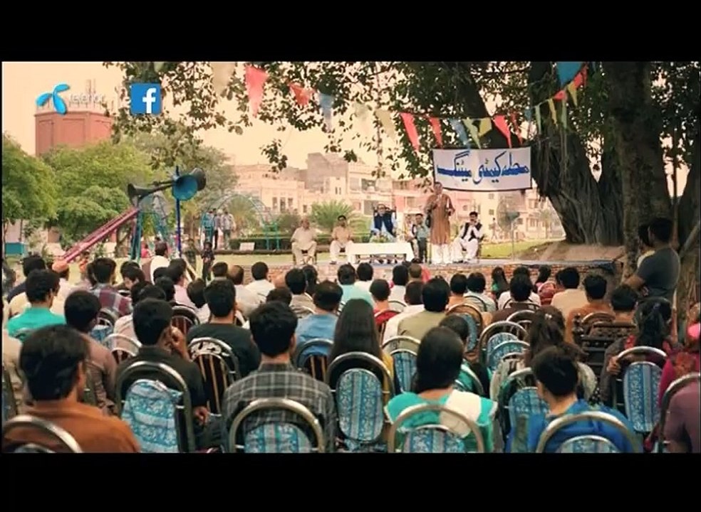 Sm tariq in a Add of Telenor