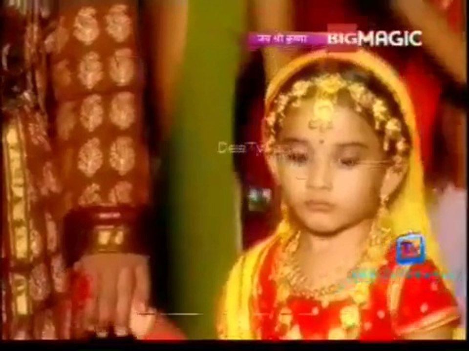 Jai Shri Krishna Serial - Entry of RadhaRani at Krishna's Residence