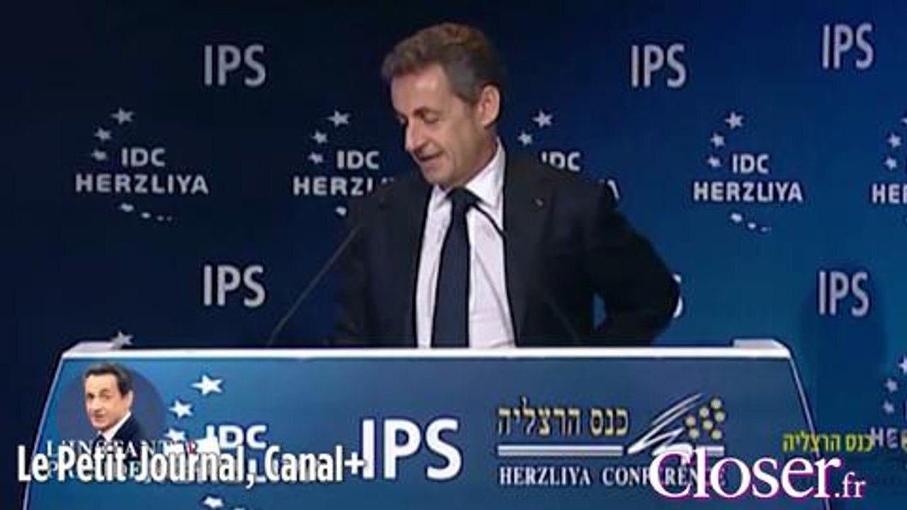 PTJ : l'anglais de Nicolas Sarkozy moqué