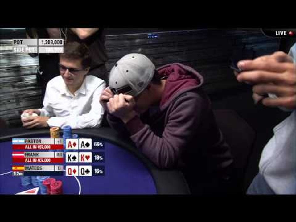 AA v KK v QQ - Crazy Poker Hand at the EPT Grand Final | PokerStars