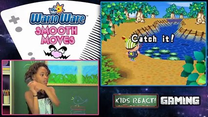 WARIOWARE- SMOOTH MOVES (Kids React- Gaming) HD