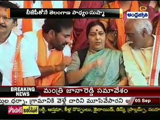 Sushma Swaraj Speech On Telangana