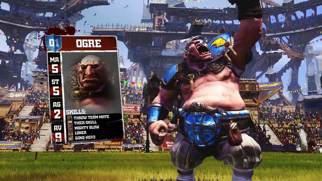 Blood Bowl 2 (PS4) - Première vidéo de gameplay