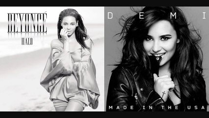 Beyoncé & Demi Lovato - Halo In The USA (Mashup)