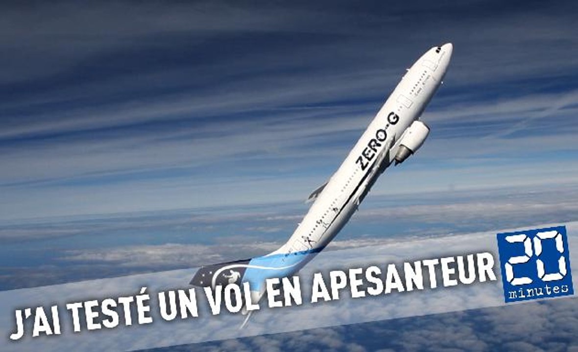 J'ai testé un vol en apesanteur