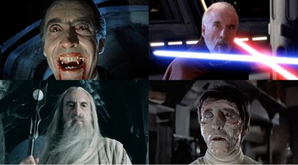 Christopher Lee en 7 visages