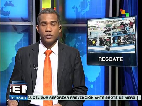 Guardia costera italiana rescata a 500 migrantes en el Mediterráneo