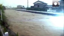 Giappone, allerta maltempo. Evacuate 400.000 persone