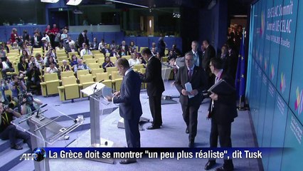La Grèce doit se montrer "plus réaliste", dit Tusk