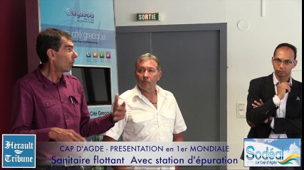 CAP D'AGDE - 2015 - SODEAL - TOILETTE FLOTTANTE