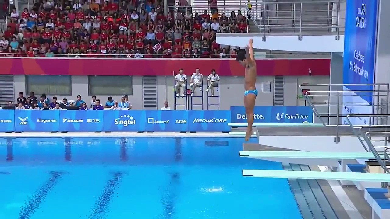 Plongeon: le joli plat d'un Philippin lors des jeux asiatiques