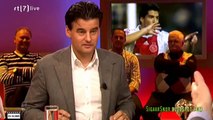 Cabaretier in Wilfred Genee komt naar boven (Voetbal International)