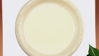 Party Dimensions 9 Ivory Plates 10 Count