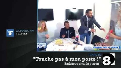Zapping TV : l'énorme délire de Cyril Hanouna chez les patrons de D8