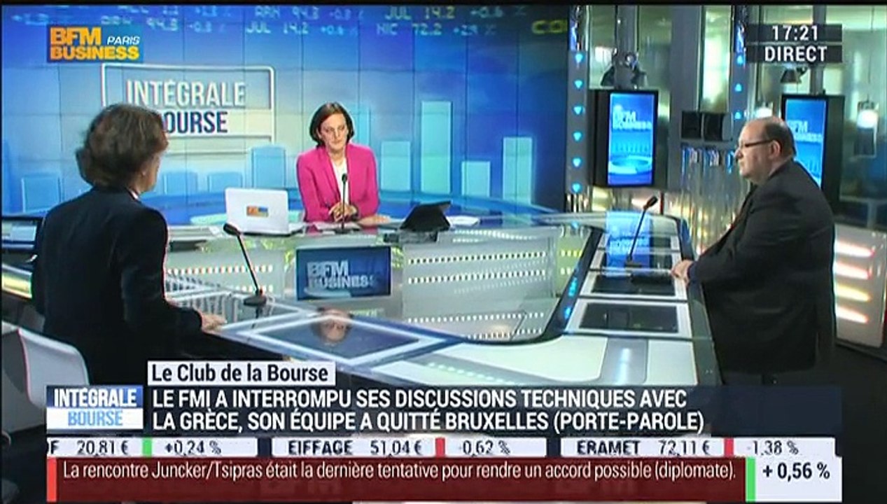 Le Club de la Bourse: Xavier Patrolin, Christian Parisot et Nicolas Chéron - 11/06