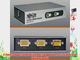 2-Port Compact KVM Switch Hot-Swappable Incl 2 Cable Kits Sold as 1 each