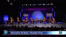 Adrenaline All Stars - Thunder Crew [2015 Senior Large Coed Hip Hop Finals]