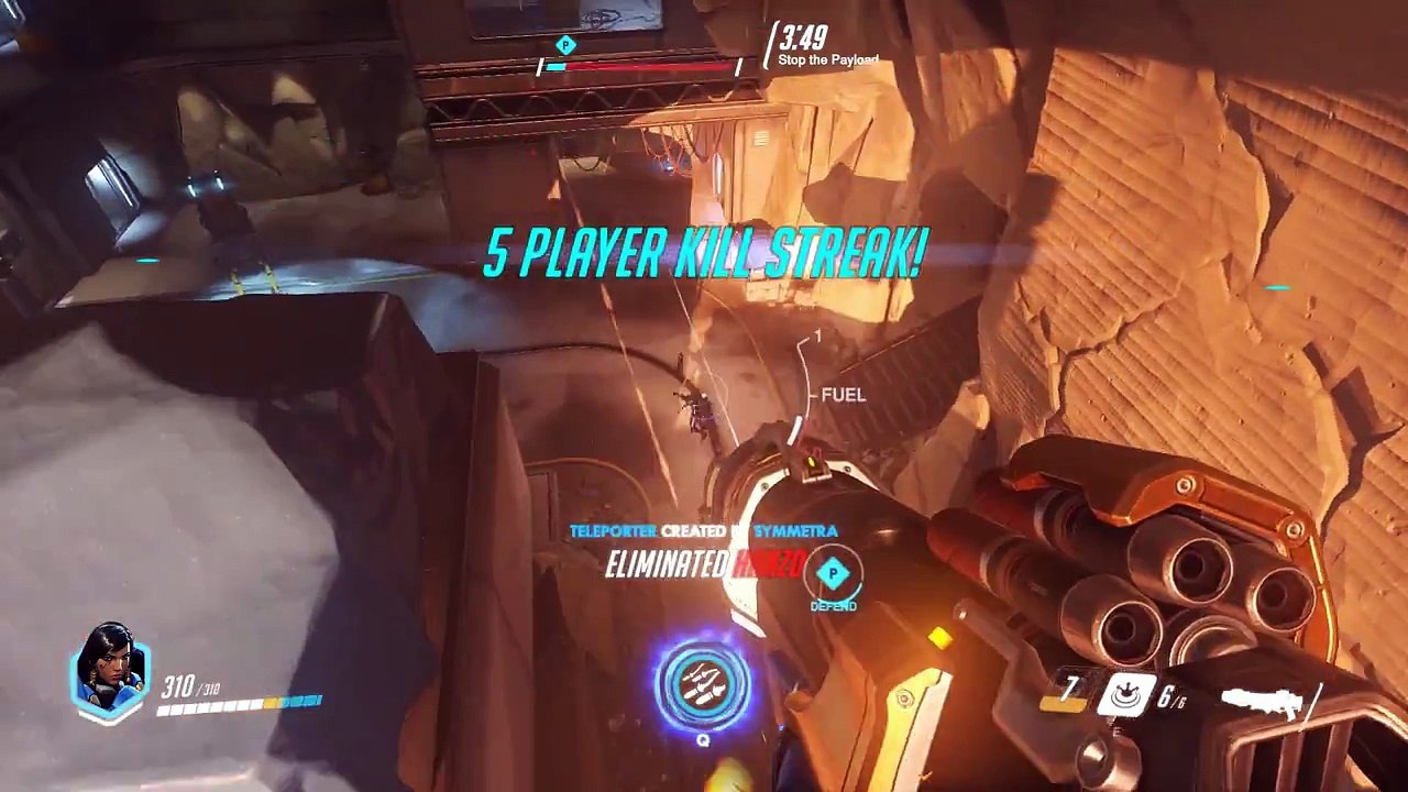 Gameplay de Pharah - Overwatch