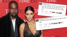 Kim Kardashian Tweets To Squash Rumors Surrounding Her Pregnancy