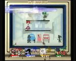 Super Smash Bros Brawl Replay 37 - Wario vs Mr. Game & Watch vs Kirby vs Ike