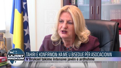 TAHIRI E KONFIRMON KA ME U BISEDUE PËR ASOCIACIONIN