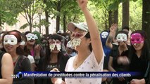 Manifestation de prostituées contre la pénalisation des clients