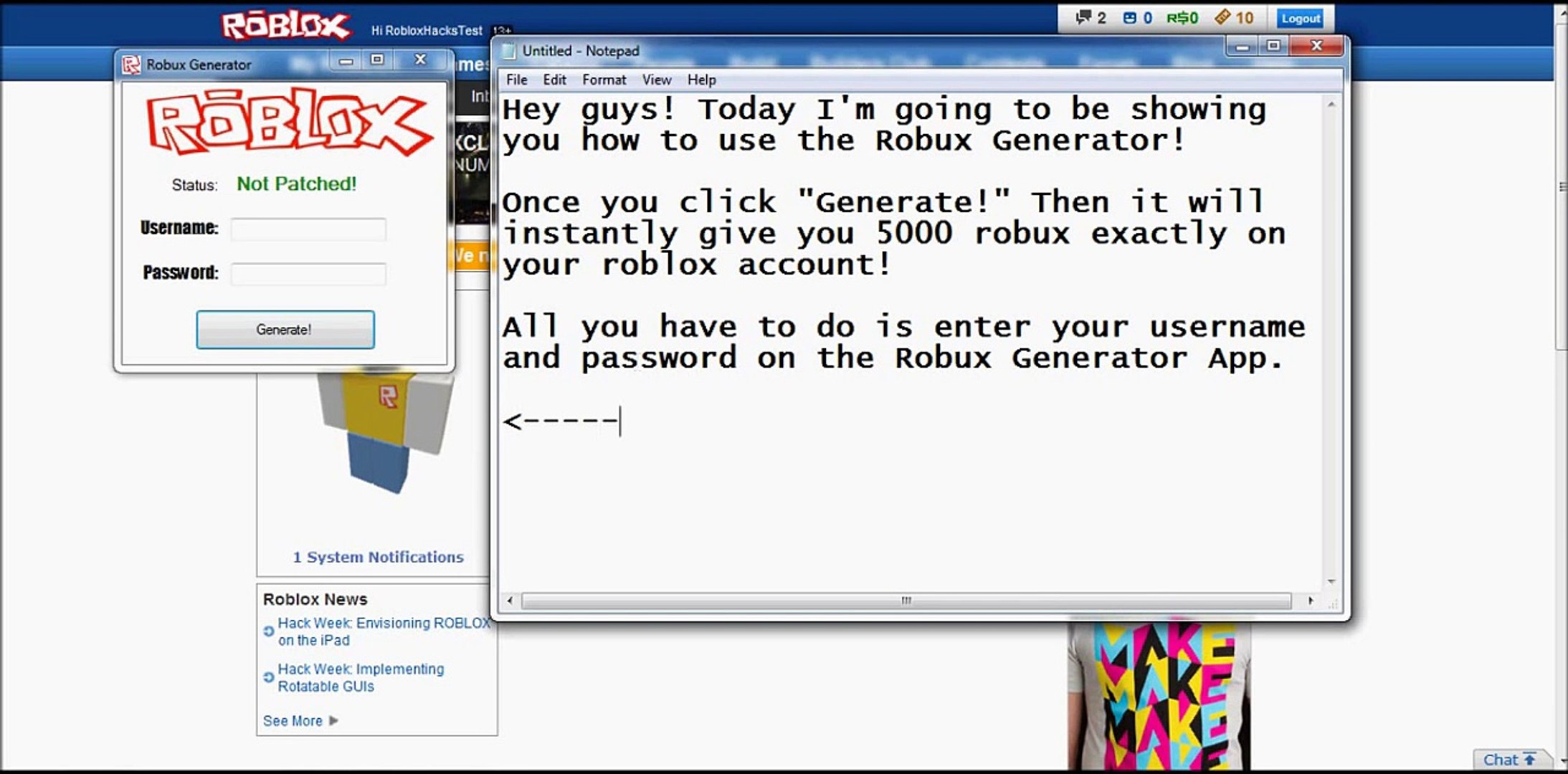 Roblox Accounts Hack Generator