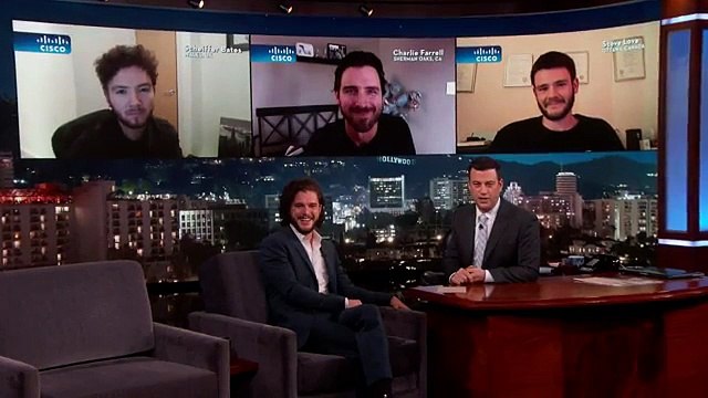 Les imitations de Kit Harington chez Jimmy Kimmel