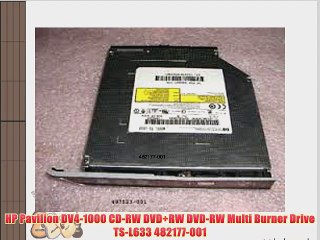 HP Pavilion DV4-1000 CD-RW DVD RW DVD-RW Multi Burner Drive TS-L633 482177-001