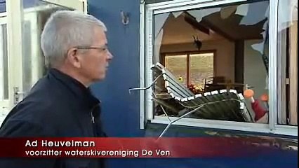 WSV de Ven, schade door vandalisme; item op SBS6