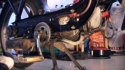 Videoguida Ciao Piaggio - come tirare giú il blocco motore e pulitura sostituzione o cambio puntine