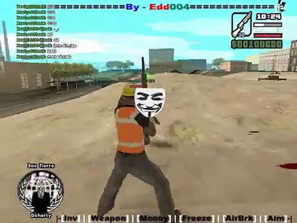 [SAMP] Invisible v2.cs [CLEO]