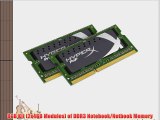 Kingston HyperX Plug n Play 8 GB Kit (2x4GB Modules) 1866MHz DDR3 SODIMM Notebook/Netbook Memory