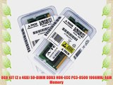 8GB KIT (2 x 4GB) For Dell Studio XPS 13 (1340) 14 (Intel i3 and i5) 16 (1640) 16 (1645) 16