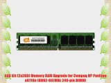 4GB Kit (2x2GB) Memory RAM Upgrade for Compaq HP Pavilion a6110n (DDR2-667MHz 240-pin DIMM)