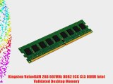 Kingston ValueRAM 2GB 667MHz DDR2 ECC CL5 DIMM Intel Validated Desktop Memory