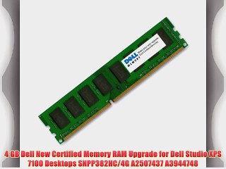 4 Gb Dell New Certified Memory Ram Upgrade For Dell Studio Xps 7100 Desktops Snpp3hc 4g Video Dailymotion